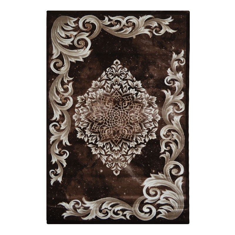 Килим Vogue AA31A d.brown — d.beige