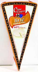 М'який сир із білою цвіллю Brie Chene d'argent (сир Бри), 200 г.