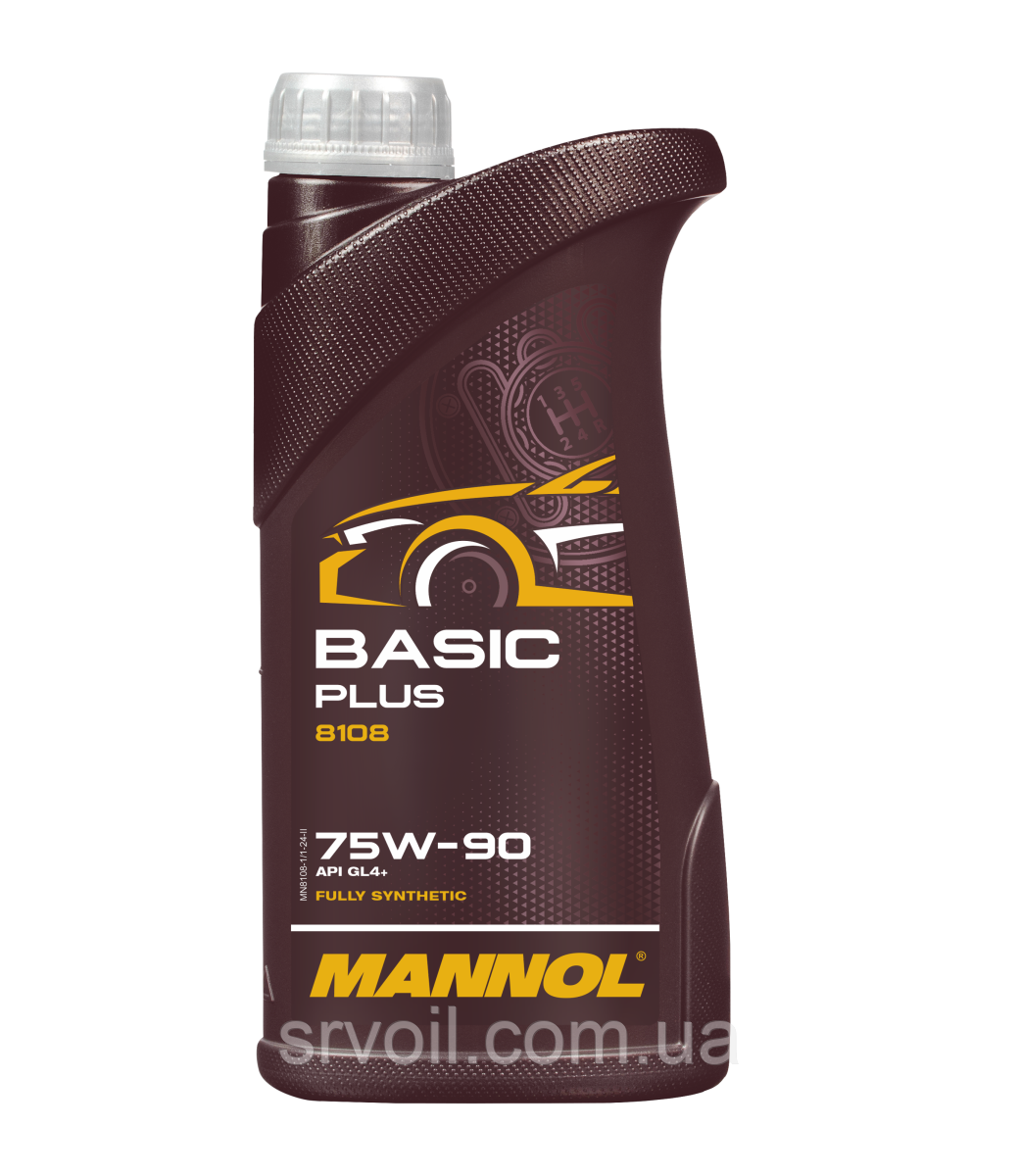 8108 BASIC Plus Getriebeoel 75W-90 ,GL 4+ - 1л., фото 1