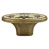 Ручка Bosetti Marella D 24177.01.058 бронза І кремова емаль, фото 3