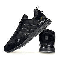 Мужские кроссовки Adidas POD-S Cordura All Black замша текстиль Адидас Вьетнам черные