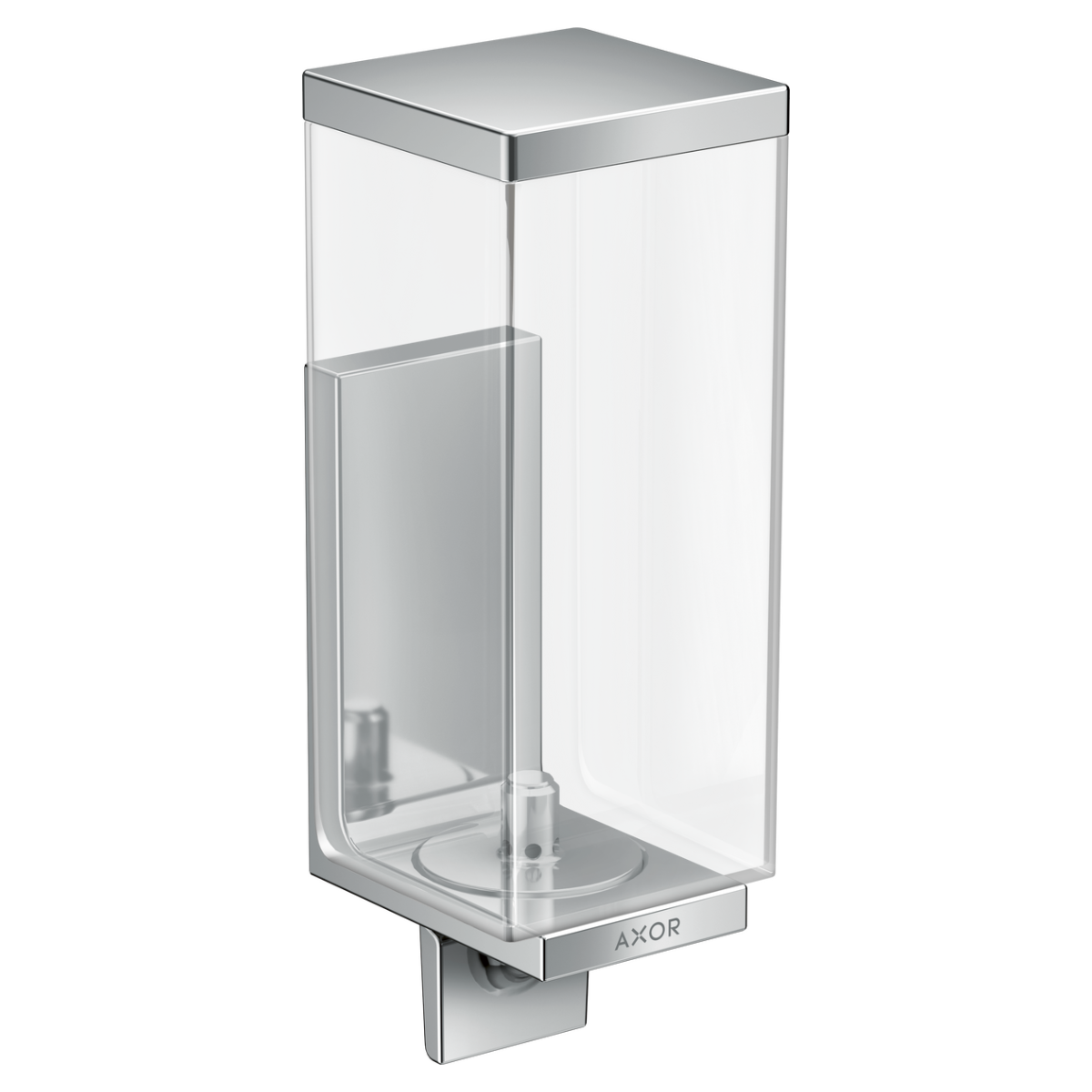 AXOR UNIVERSAL RECTANGULAR дозатор для рідкого мила підвісний, хром, фото 1