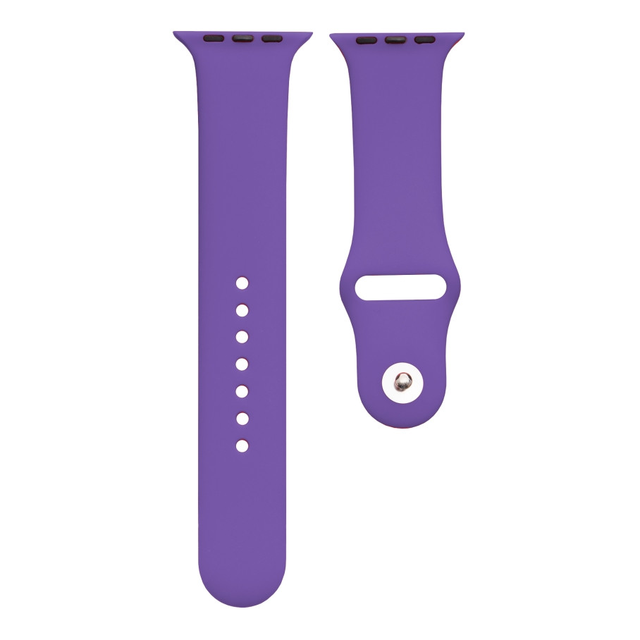 Ремешок для Apple Watch Band Silicone One-Piece Size-L 42/44/45/49 mm 39.Elegant Purple, фото 1