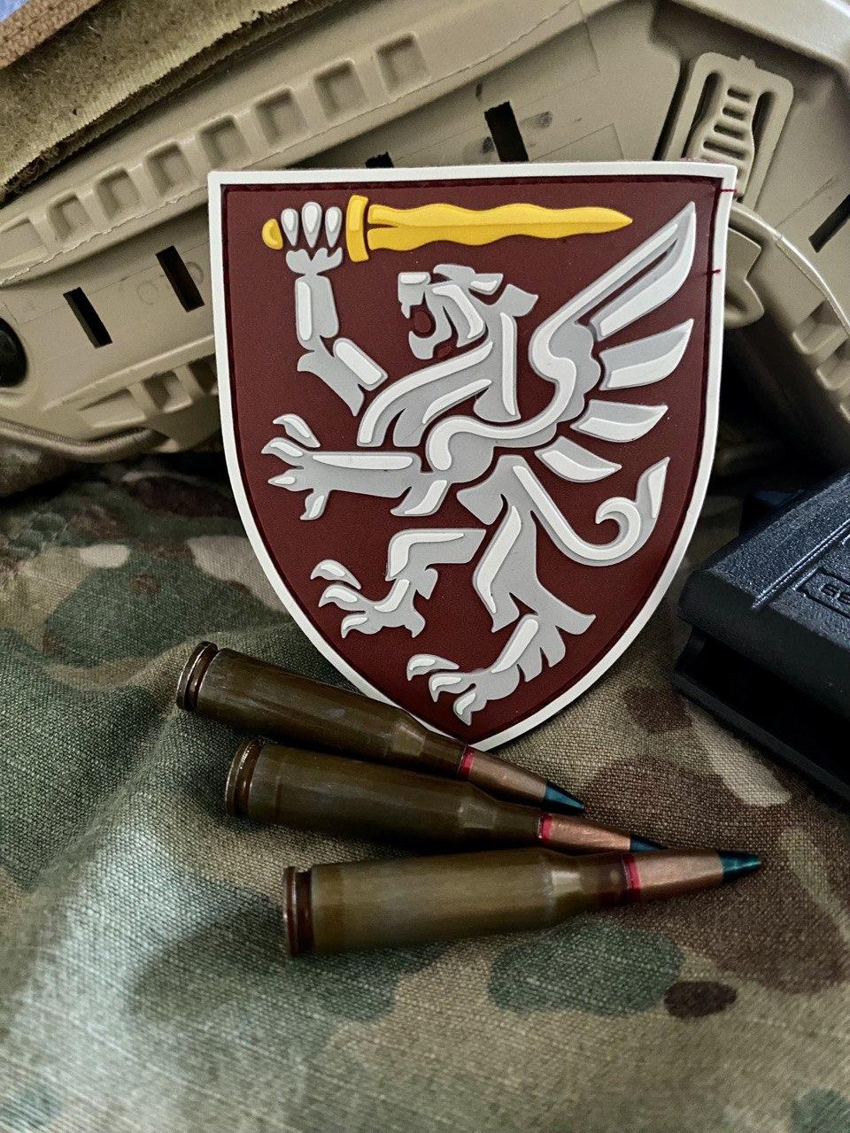 Патч / шеврон “80 ОДШБр ДШВ ЗСУ” парадный