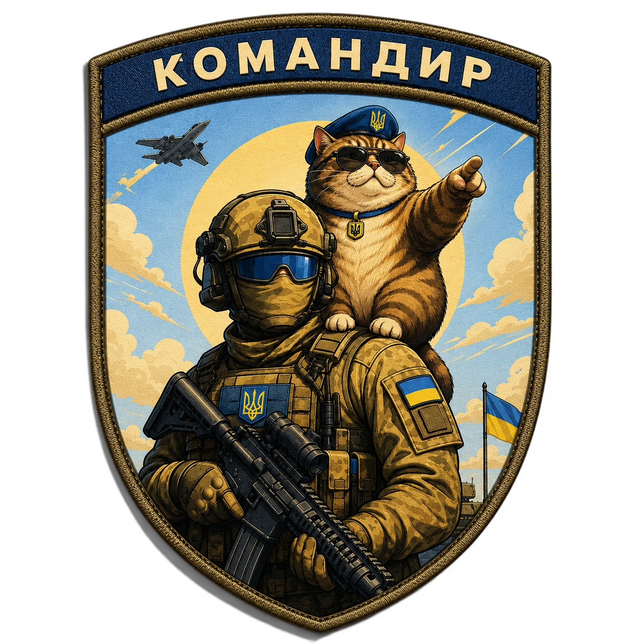 Патч / шеврон Командир