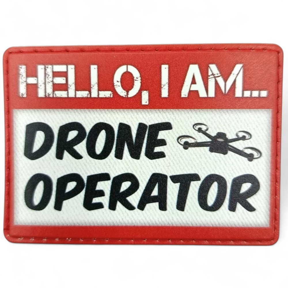 Патч / шеврон Привет, я Drone operator