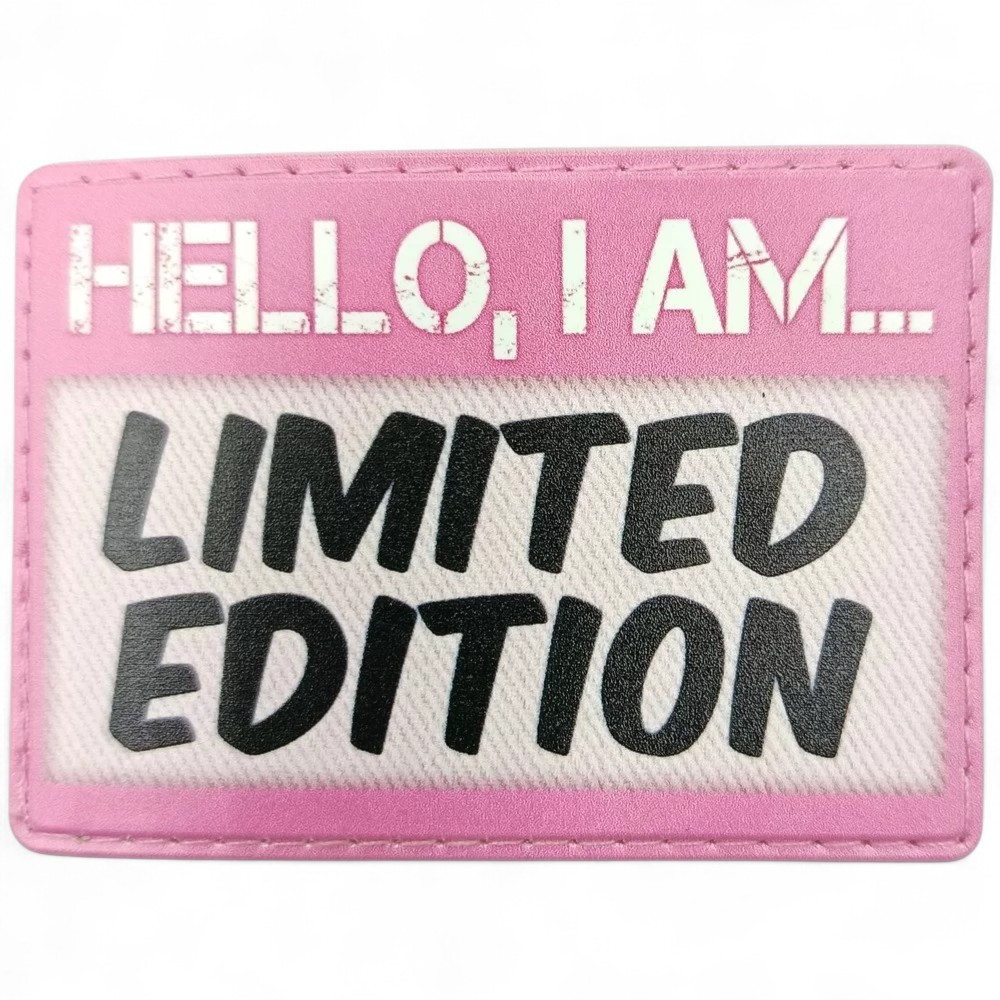 Патч / шеврон Привет, я limited edition