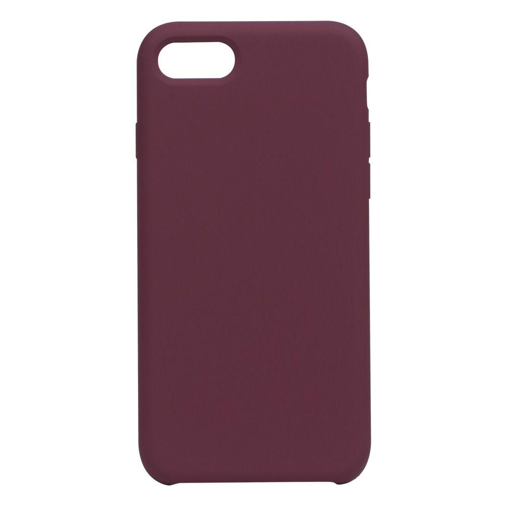 Чехол Soft Case No Logo для Apple iPhone 7 / iPhone 8 / iPhone SE (2020) Maroon D5-2026, фото 1