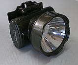 Новий якісний світлодіодний налобний ліхтар із Європи Tiross TS-776-1, фото 3