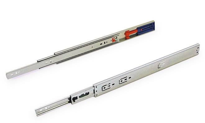 Направляюча кулькова повного висунення 350 мм сталь оцинкована, фото 1