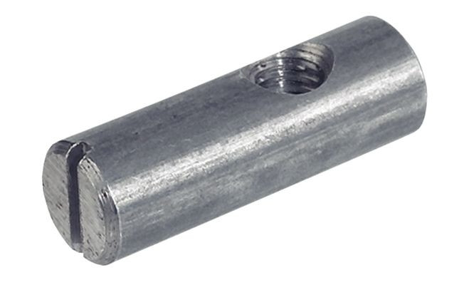 Поперечний болт М6, D10х14 мм, ексцентричний, сталь