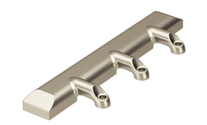 Адаптер до FREE 1.7 / 3.15 для алюмінієвих рам цамак нікельований, фото 1