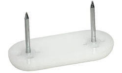 Опорний підп'ятник з 2-ма цвяхами 44х16 мм