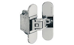 Петля прихована H7 3D цамак / поліроване золото 180 ° / 70кг