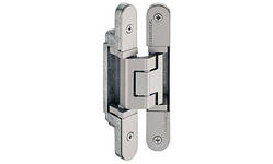 Петля прихована TECTUS TE 205 3D алюміній колір: нержавіюча сталь, вага дверей 40 кг