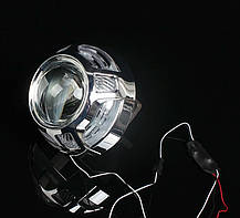 Маска для ксенонових лінз 3.0" зі світлодіодами CREE W+Y: Porsche Macan LED CREE DRL W+Y, фото 5