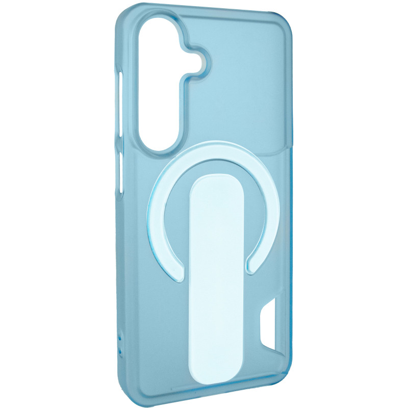 Чехол PC Soft Mist with Magnetic Fit для Samsung Galaxy S26 Light Blue, фото 1