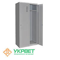 Шафа для халатів медичний двостулковий ШХМ-2