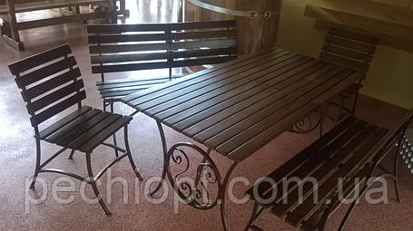 Набір кованих меблів, фото 2