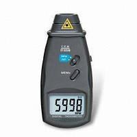 Лазерний безконтактний тахометр Walcom DT-6234В, діапазон 2,5-99999 об/хв, відстань 50-500мм
