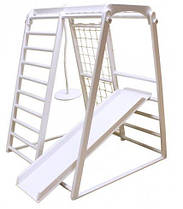 Дитячий спортивно-ігровий комплекс «Масяня» білий, складаний