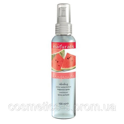 Освіжаючий лосьйон спрей для тіла "Соковитий кавун" Avon Naturals, Ейвон, Ейвон,100мл
