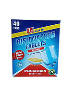 Таблетки для посудомийки W5 All in One Dischwasher Tablets Original 40шт