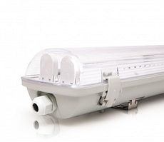 Світлодіодний LED світильник 36W 2600Lm 6400К IP65 (2*1200 мм) промисловий герметичний (з лампами)