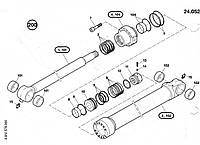 1484656 Ремкомплект гидроцилиндра рукояти O&K (Orenstein & Koppel) RH6.5