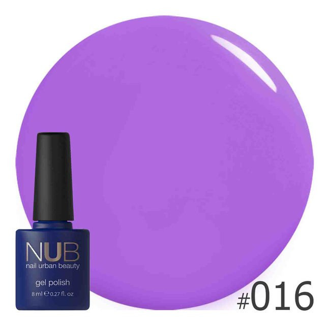 ГЕЛЬ-ЛАК NUB THE COLOR PURPLE 016