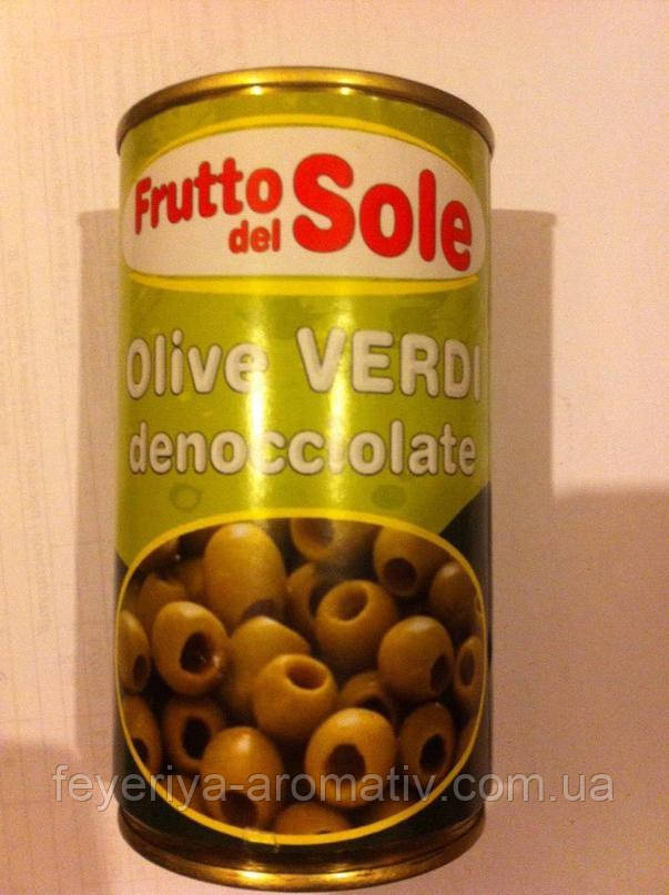 Оливки без косточек Frutto Del Sole 360гр. (Италия) - фото 1 - id-p334029304