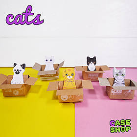 Стікер з кошеням, 1 з 5 різних дизайнів