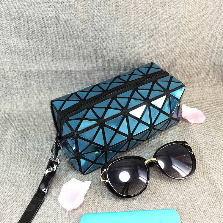 

Косметичка-клатч Geometry Blue, Синий