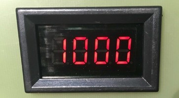 Вольтметр V27DC-D 0-1000 В(червоні цифри)