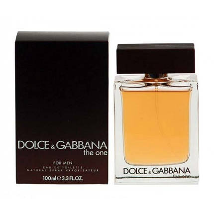 Dolce & Gabbana The One For Men туалетна вода 100 ml. (Дольче Габбана Зе Уан фо Мен), фото 2