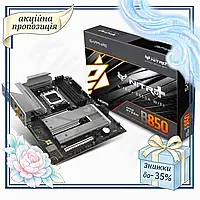 KV Материнская плата AM5 Smart Model Sapphire NITRO+ B850A WIFI 7 4xDDR5 для ПК с Wi-Fi 7 и Bluetooth  99/KVI