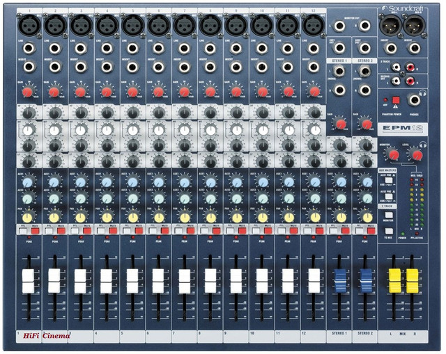 Soundcraft EPM12 - Аналоговый микшерный пульт