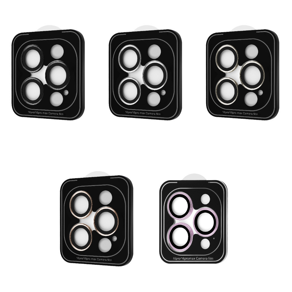 Захист камери Proove Achilles iPhone 16 Pro/16 Pro Max black, фото 1