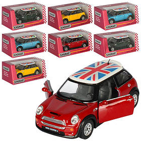 Машина металева "Kinsmart" "Mini Cooper S", KT5059FW