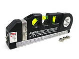 Лазерний рівень нівелір Fixit Laser Level Pro 3, лазерний рівень, рідинний рівень, рулетка 2.5 м, фото 4