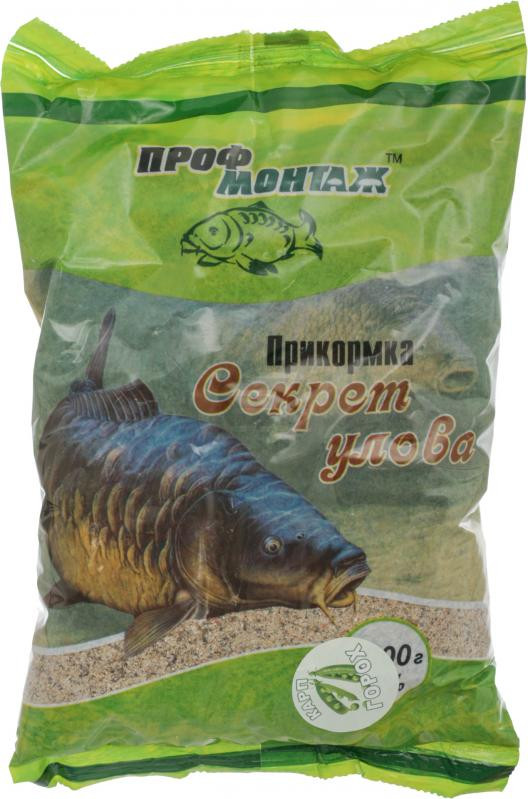 Прикорм Секрет улову (карп-горох) 1кг, фото 1