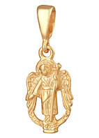 Срібний підвіс в позолоті "Янгол охоронець"