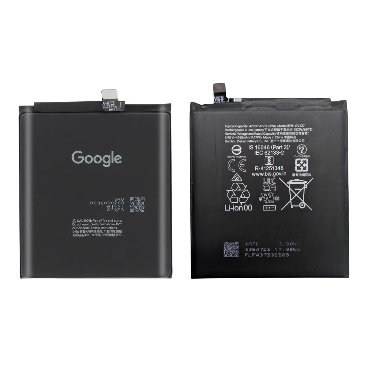 АКБ Google Pixel 9 (GVYZ7) сервисный оригинал