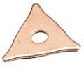 Для спотера Трикутна шайба Оміднена (20 шт.), фото 4