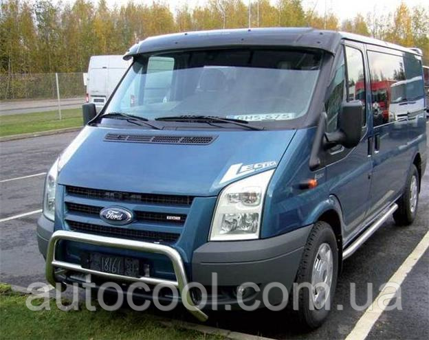 Козирок спойлер лобового скла сонцезахисний Ford Transit 2002-2013 р.в. Форд Транзит, фото 1