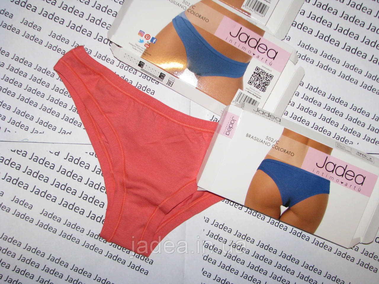 Труси бразиліана Jadea 502 с, Jadea 502 corallo