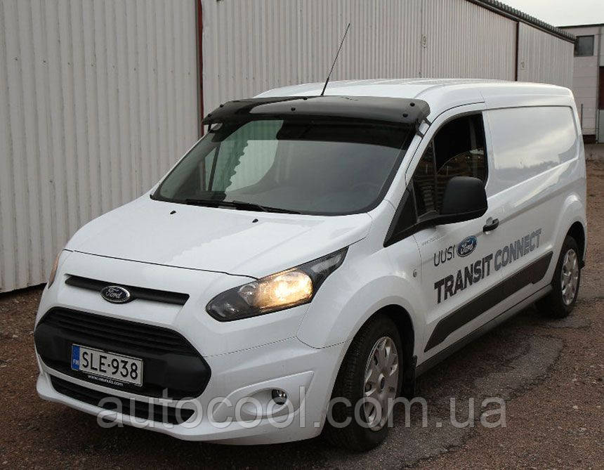 Козирок спойлер лобового скла сонцезахисний Ford Courier 2014+ г.в. Форд Кур'єр, фото 1