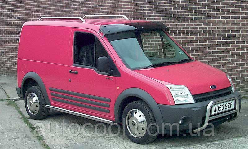 Козирок спойлер лобового скла сонцезахисний Ford Connect 2002-2014 р.в. Форд Конект, фото 1