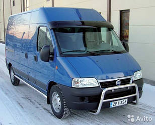 Козирки спойлер лобового скла сонцезахисний Fiat Ducato 1994-2006 г. Фіат Дукато