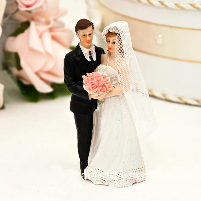 Кераміка | Фігурка на весільний торт, 15 см